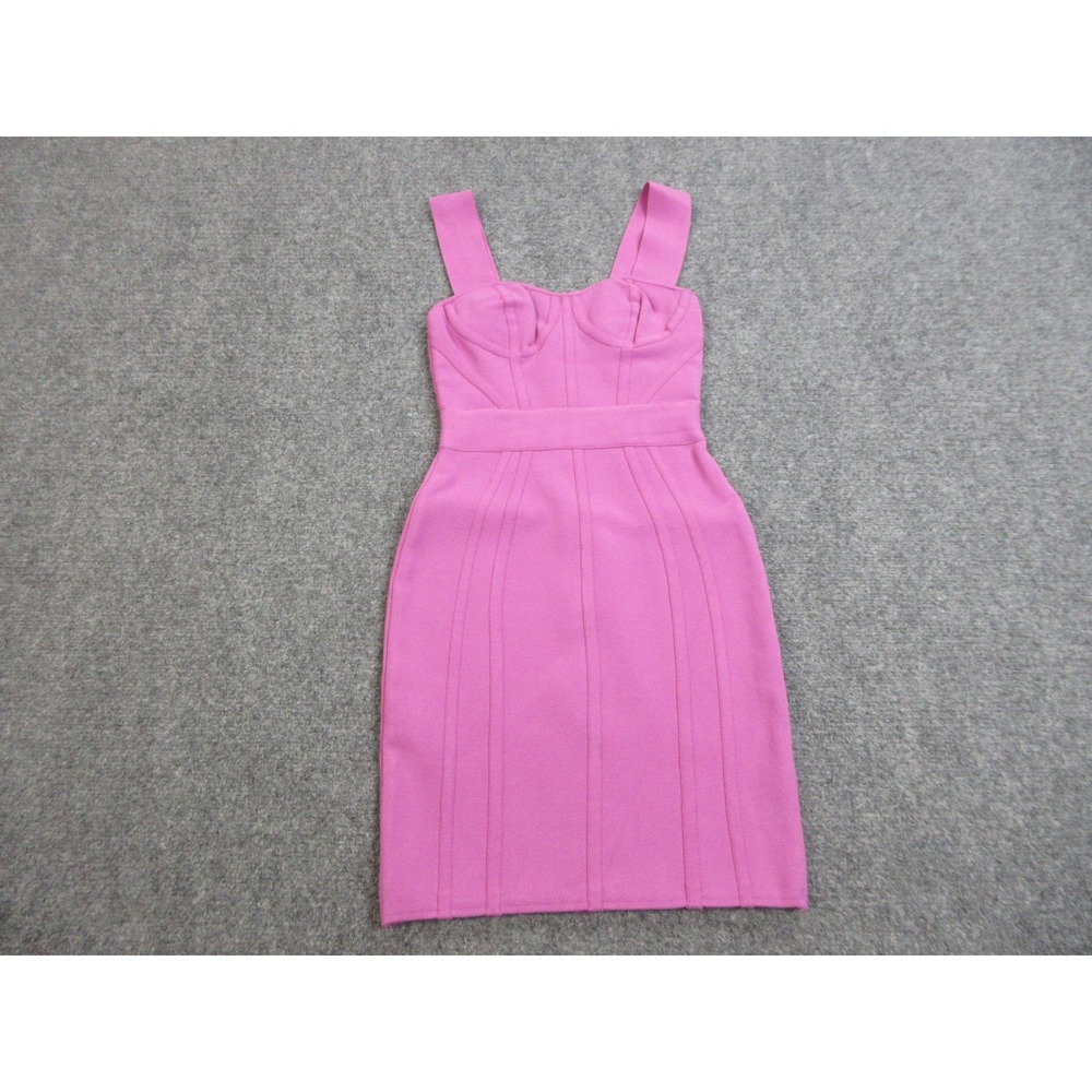 Herve Leger‎ Dress Womens XXS Pink Bandage Bodycon Bustier Cocktail SSS8398406